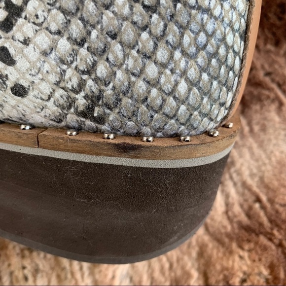 Free People Collection Durango Hiker Boots Snake Combo - Picture 9 of 13